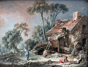 Landscape with Farmhouse